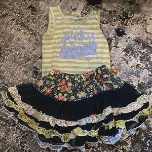 Matilda Jane 2t skirt & tank